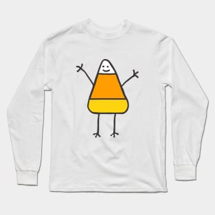 Candy Corn Man Long Sleeve T-Shirt